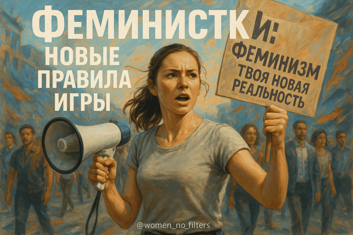 Феминизм: твоя новая реальность без ложных сценариев и привычной покорности