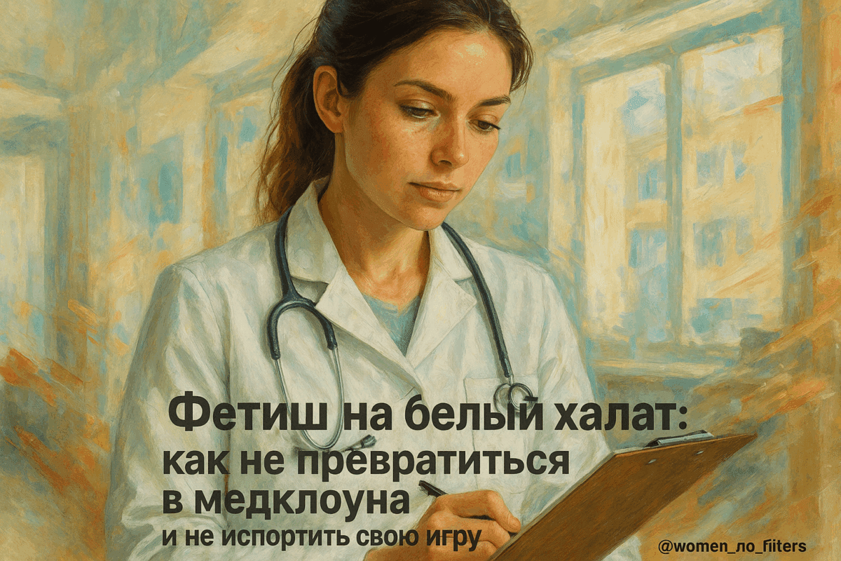Фетиш на белый халат: как не превратиться в медклоуна и не испортить свою игру