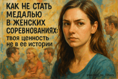 Как не стать медалью в женских соревнованиях: твоя ценность не в ее истории