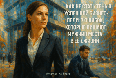 Как не стать тенью успешной бизнес-леди: 7 ошибок, которые лишают мужчин места в ее жизни