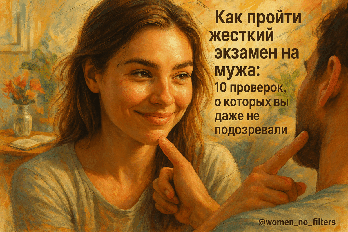 Как пройти жесткий экзамен на мужа: 10 проверок, о которых вы даже не подозревали