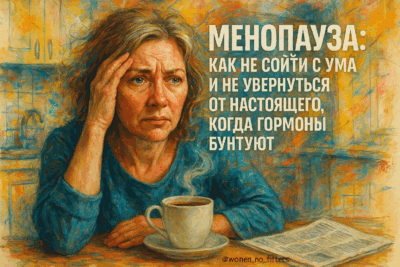 Менопауза: как не сойти с ума и не увернуться от настоящего, когда гормоны бунтуют