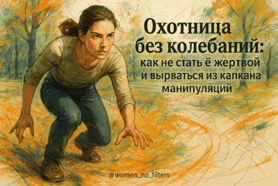 Охотница без колебаний: как не стать её жертвой и вырваться из капкана манипуляций
