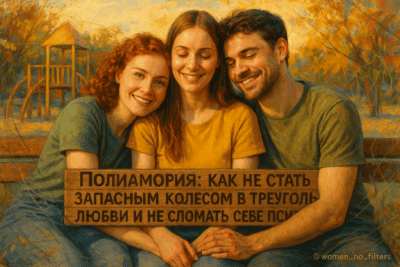 Полиамория: как не стать запасным колесом в треугольнике любви и не сломать себе психику