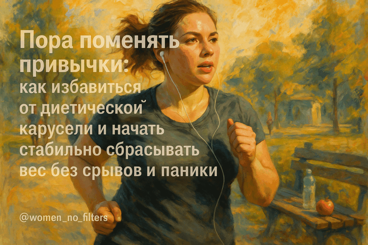 Пора поменять привычки: как избавиться от диетической карусели и начать стабильно сбрасывать вес без срывов и паники