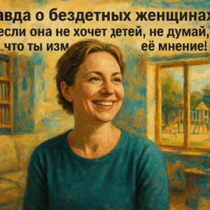 Правда о бездетных женщинах: если она не хочет детей, не думай, что ты изменишь её мнение!