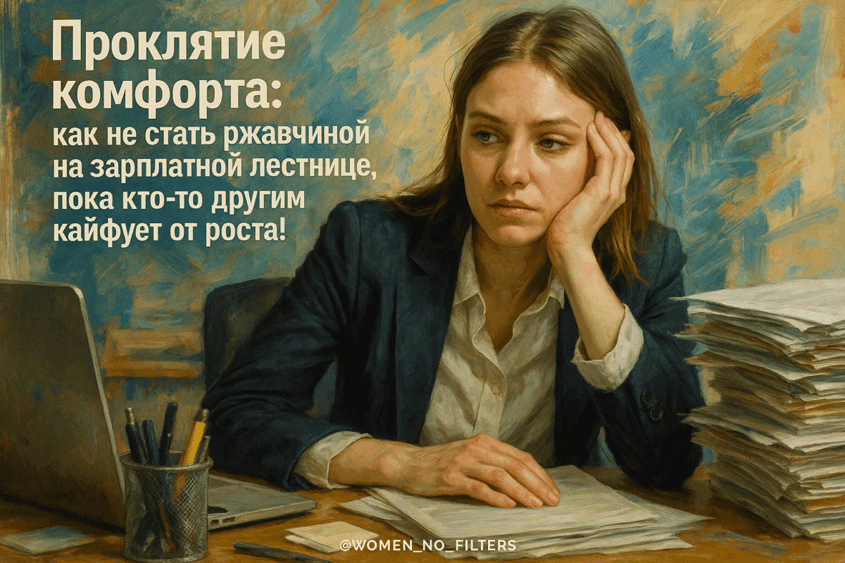 Проклятие комфорта: как не стать ржавчиной на зарплатной лестнице, пока кто-то другим кайфует от роста!