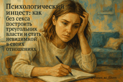 Психологический инцест: как без секса построить треугольник власти и стать невидимкой в своих отношениях