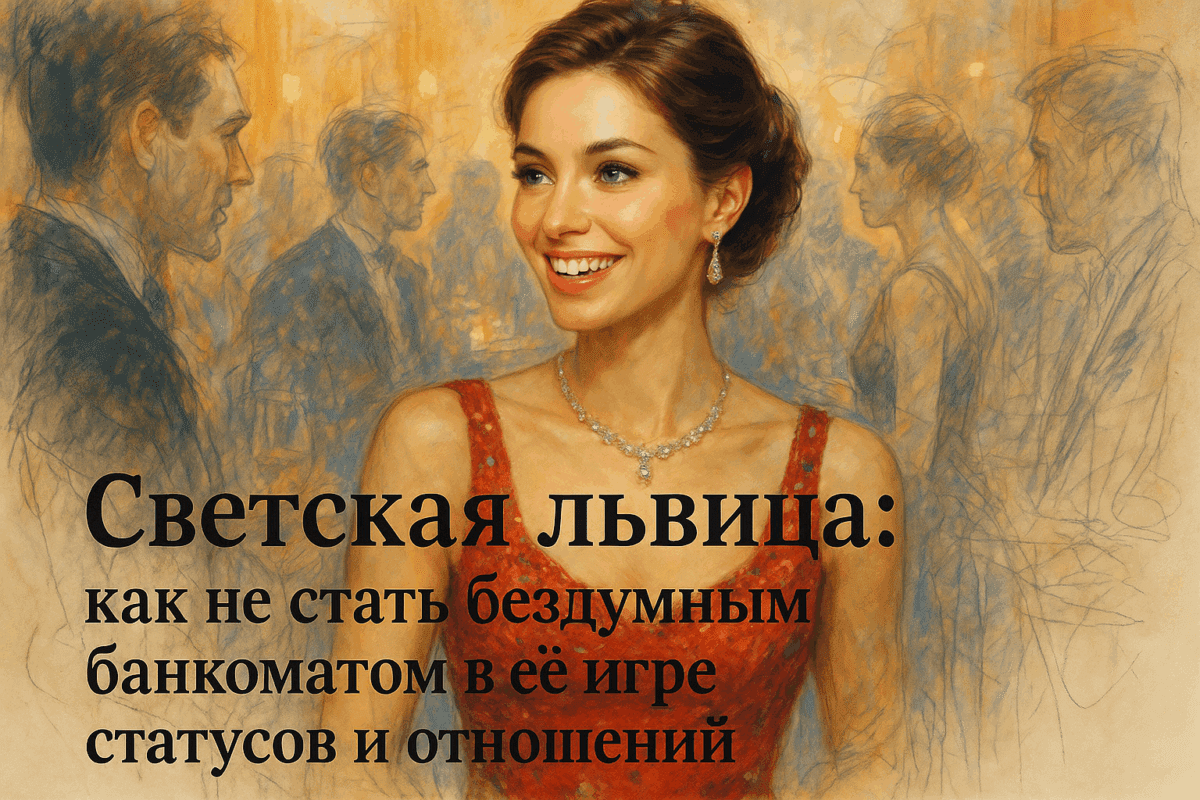 Светская львица: как не стать бездумным банкоматом в её игре статусов и отношений