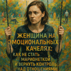 Женщина на эмоциональных качелях: как не стать марионеткой и вернуть контроль над отношениями
