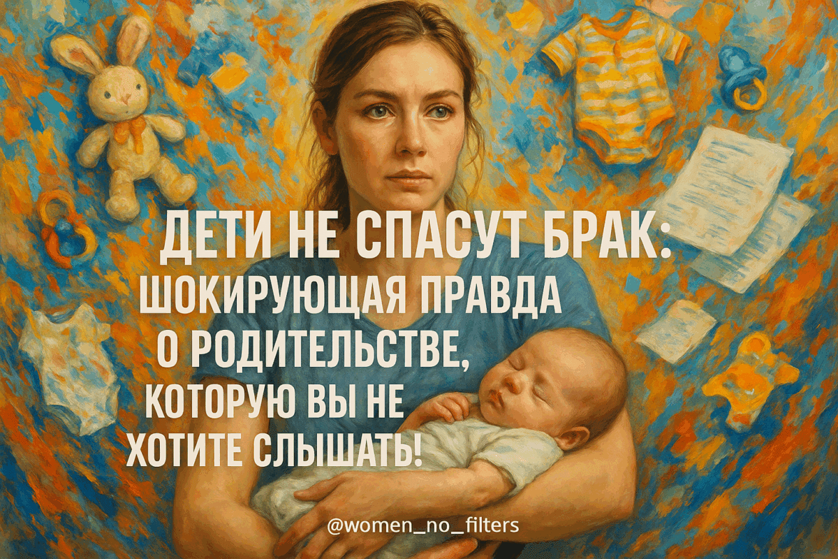 Дети не спасут брак: шокирующая правда о родительстве, которую вы не хотите слышать!