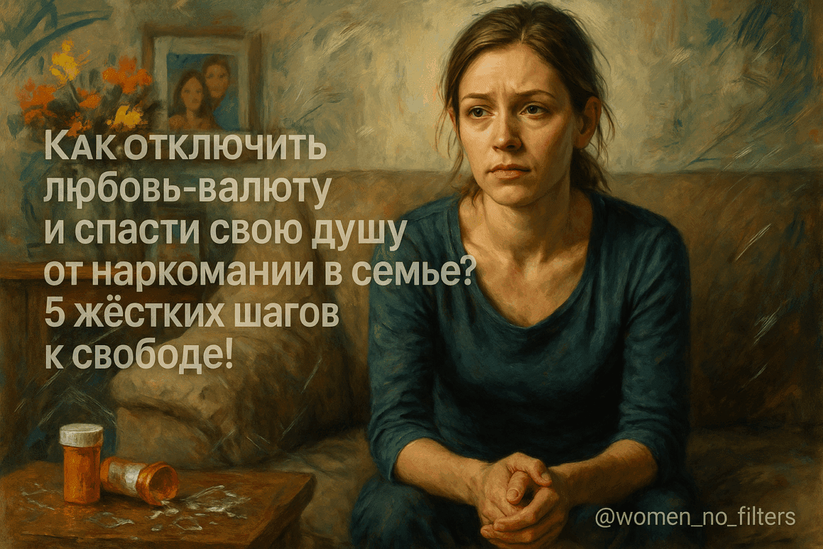 Как отключить любовь-валюту и спасти свою душу от наркомании в семье? 5 жёстких шагов к свободе!