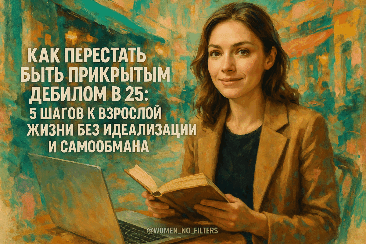 Как перестать быть прикрытым дебилом в 25: 5 шагов к взрослой жизни без идеализации и самообмана