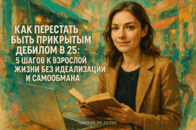 Как перестать быть прикрытым дебилом в 25: 5 шагов к взрослой жизни без идеализации и самообмана