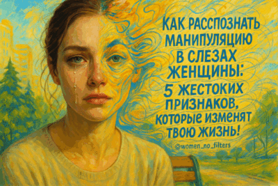 Как распознать манипуляцию в слезах женщины: 5 жестоких признаков, которые изменят твою жизнь!