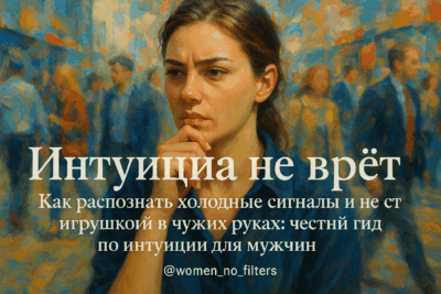 Как распознавать холодные сигналы и не стать игрушкой в чужих руках: откровенный гид по интуиции для мужчин