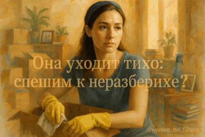 Она уходит тихо: спешим к неразберихе?