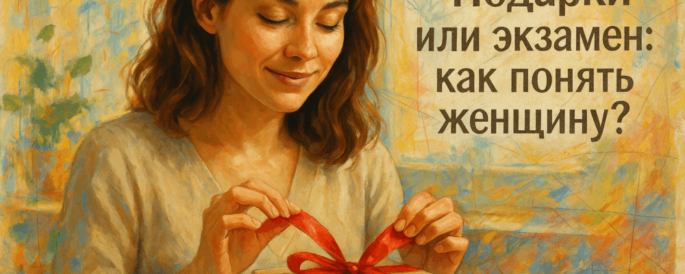 Подарки или экзамен: как понять женщину?