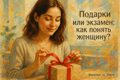 Подарки или экзамен: как понять женщину?
