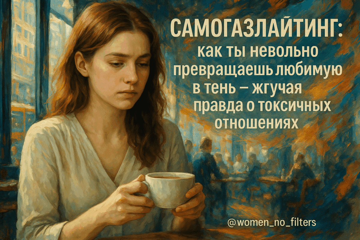 Самогазлайтинг: как ты невольно превращаешь любимую в тень — жгучая правда о токсичных отношениях