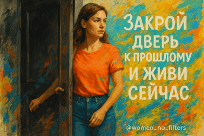 Закрой дверь к прошлому и живи сейчас