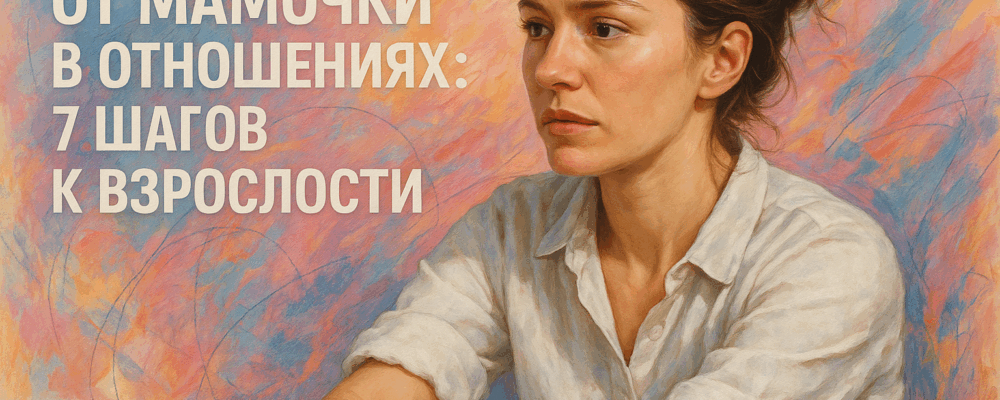 Как избавиться от мамочки в отношениях: 7 шагов к взрослости