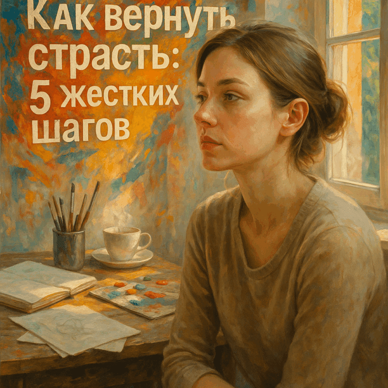 Как вернуть страсть: 5 жестких шагов