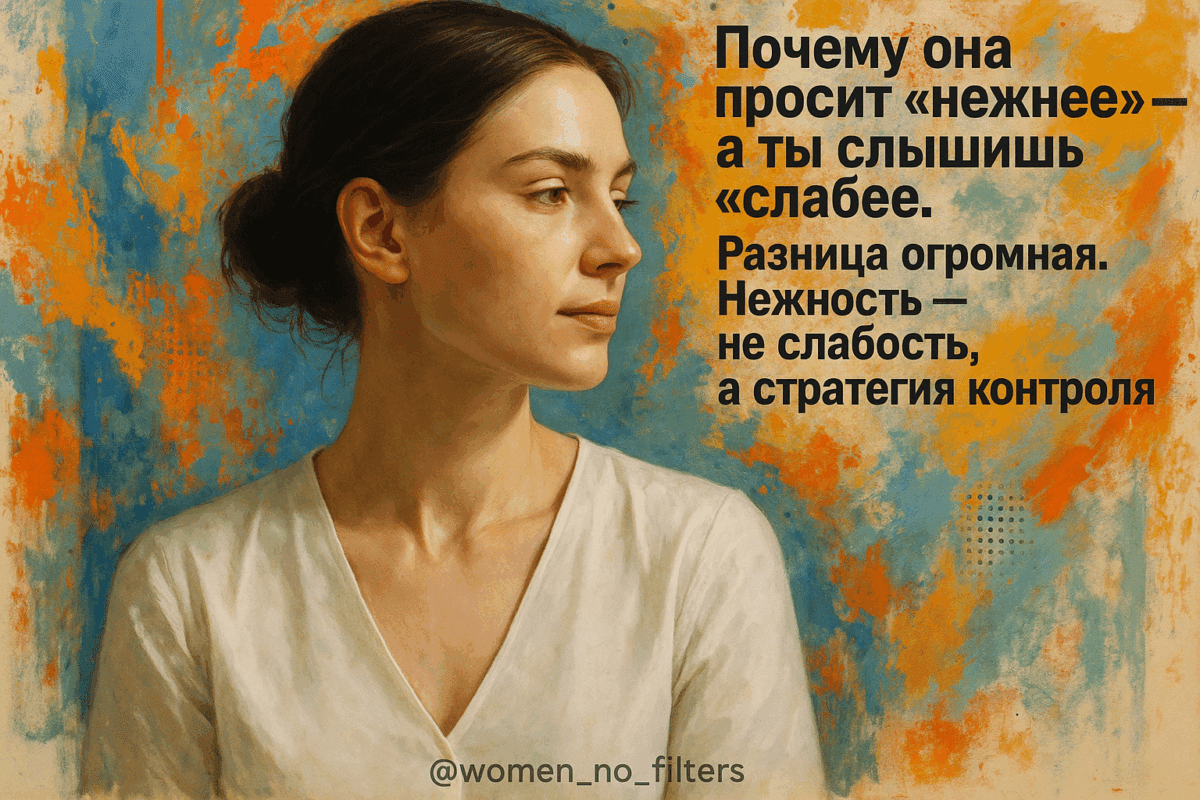 Нежность — не слабость, а стратегия контроля
