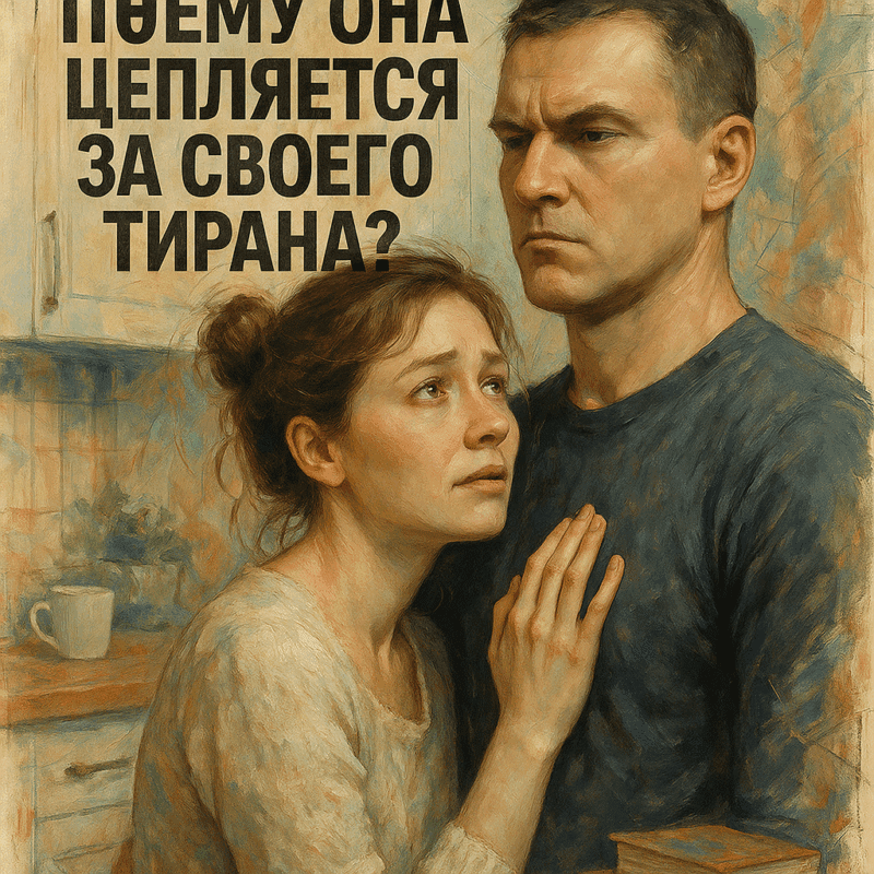 Почему она цепляется за своего тирана?