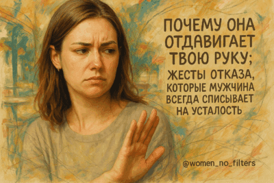 Почему её тело отдаляется от тебя?
