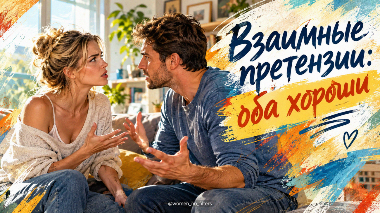 Токсичные отношения и ссора пары, символизирующая взаимный абьюз
