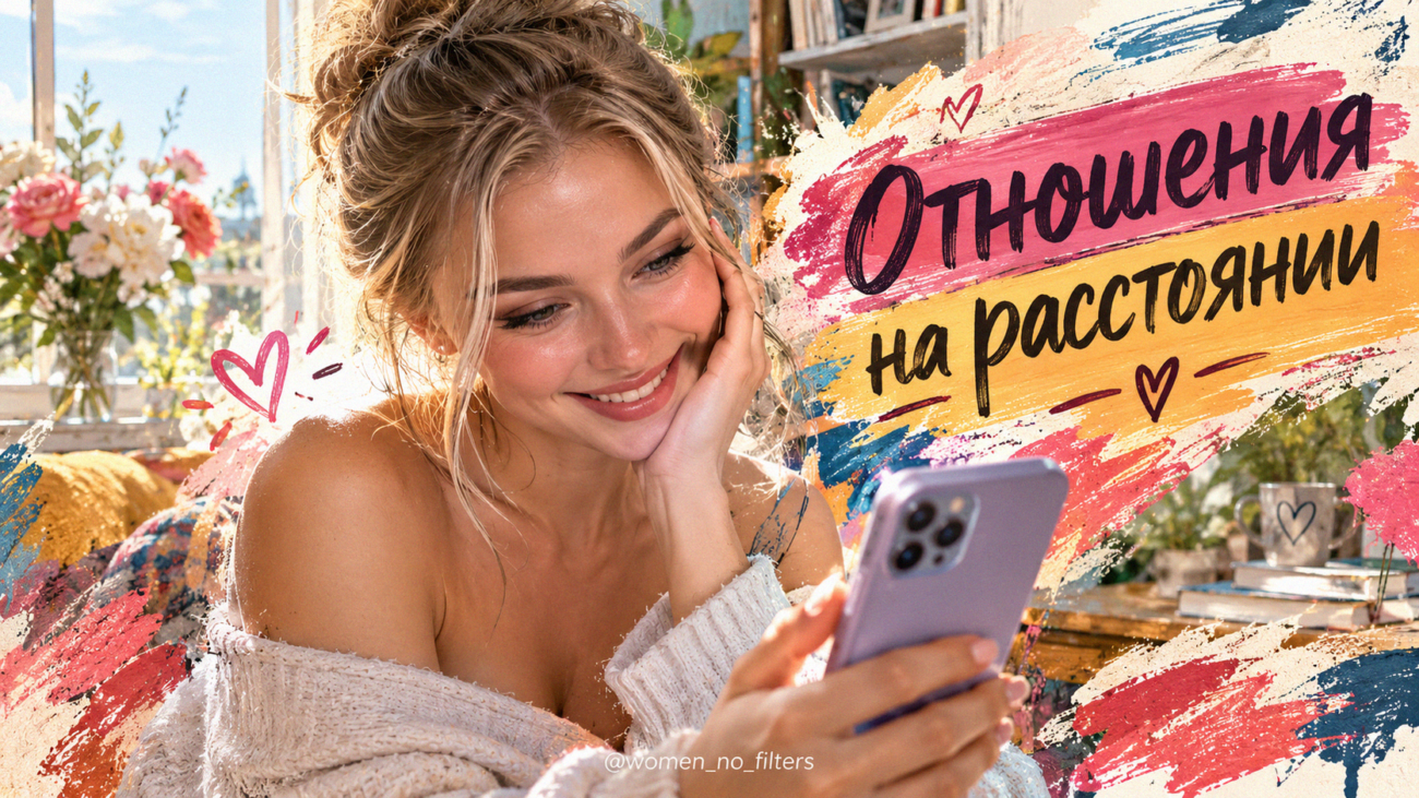 Влюбленная пара общается по видеосвязи, поддерживая отношения на расстоянии