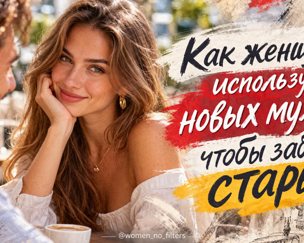 Женщина в объятиях нового мужчины пытается забыть бывшего партнера